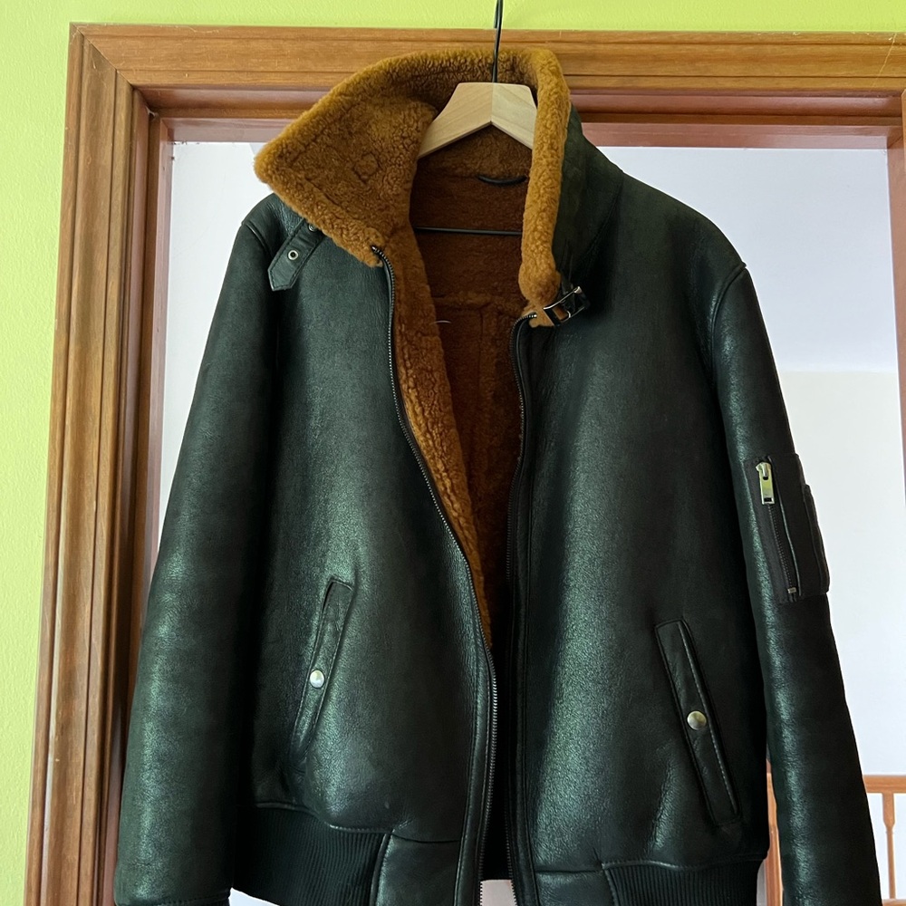 Blake Hedley Shearling Jacket Made in UK